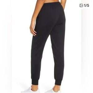 Zella Fleece Lined Joggers Women’s Small S Gray Grey Hi Rise Tie Waist EUC by Z